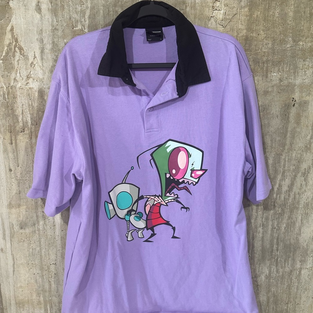 Invader Zim Mens Polo Shirt